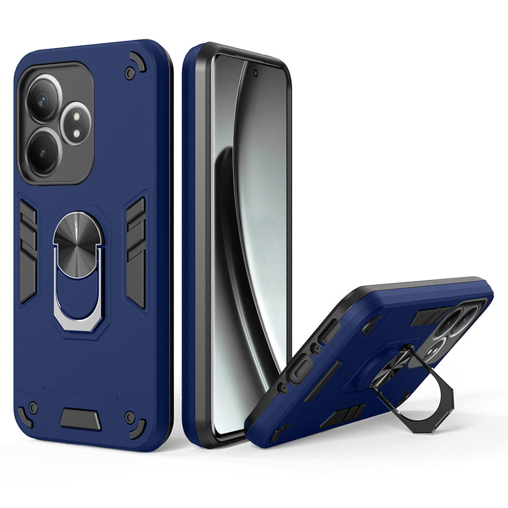 Hybrid Rugged Armor Kickstand Case for Realme GT 6 5G / GT 6T 5G