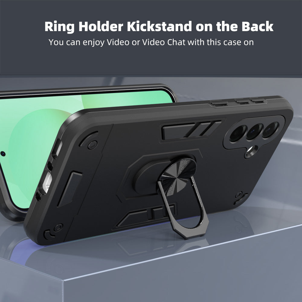 Hybrid Rugged Armor Kickstand Case for Samsung Galaxy A26 5G