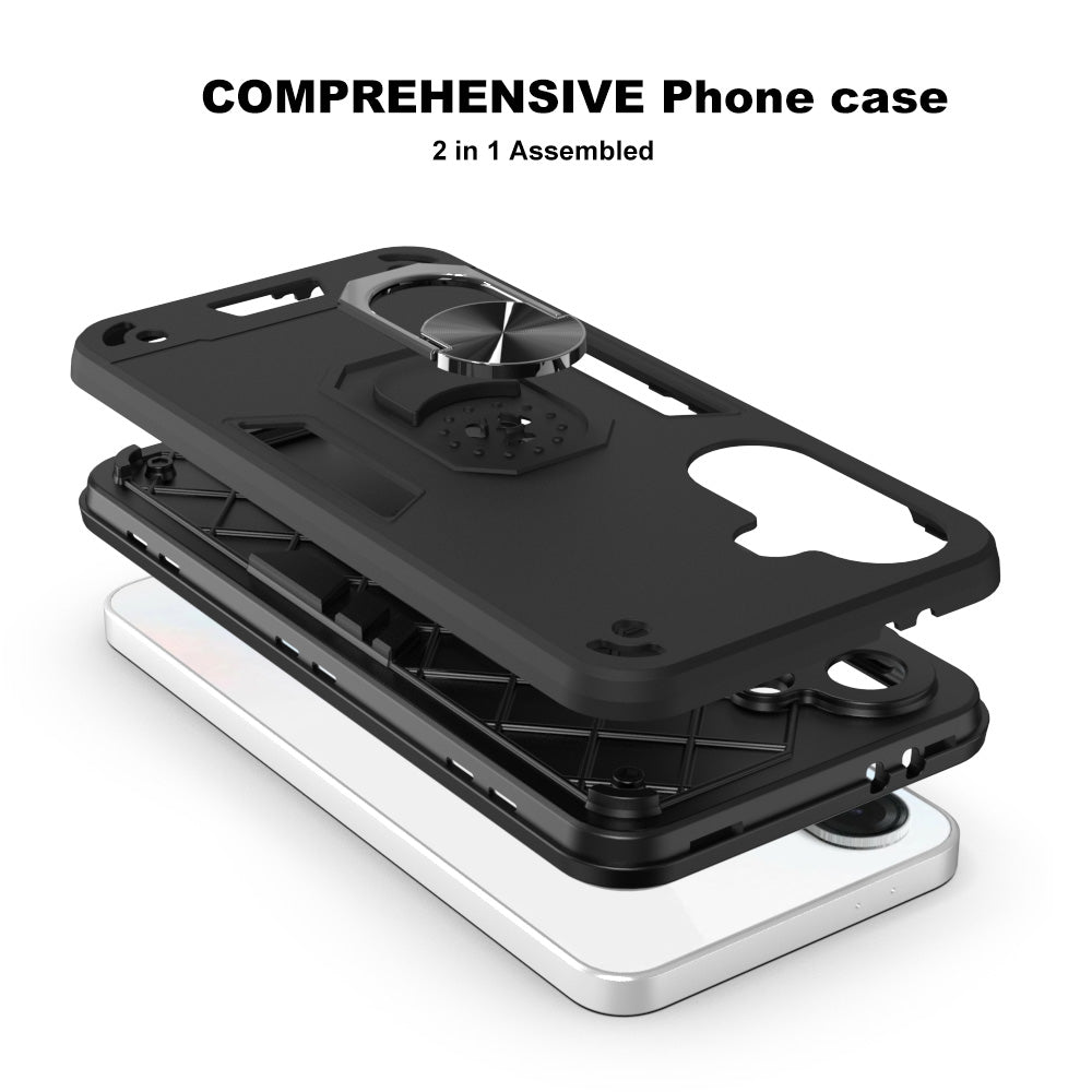 Hybrid Rugged Armor Kickstand Case for Samsung Galaxy A26 5G