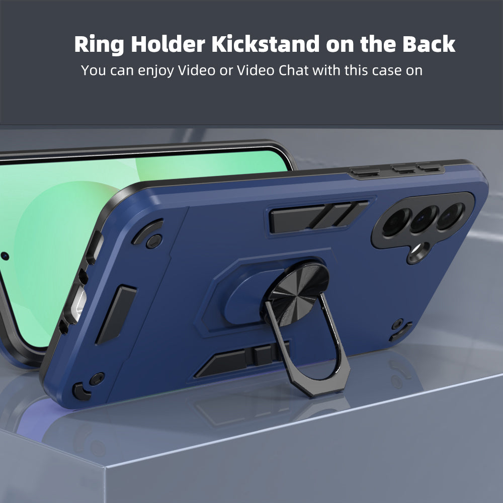 Hybrid Rugged Armor Kickstand Case for Samsung Galaxy A26 5G