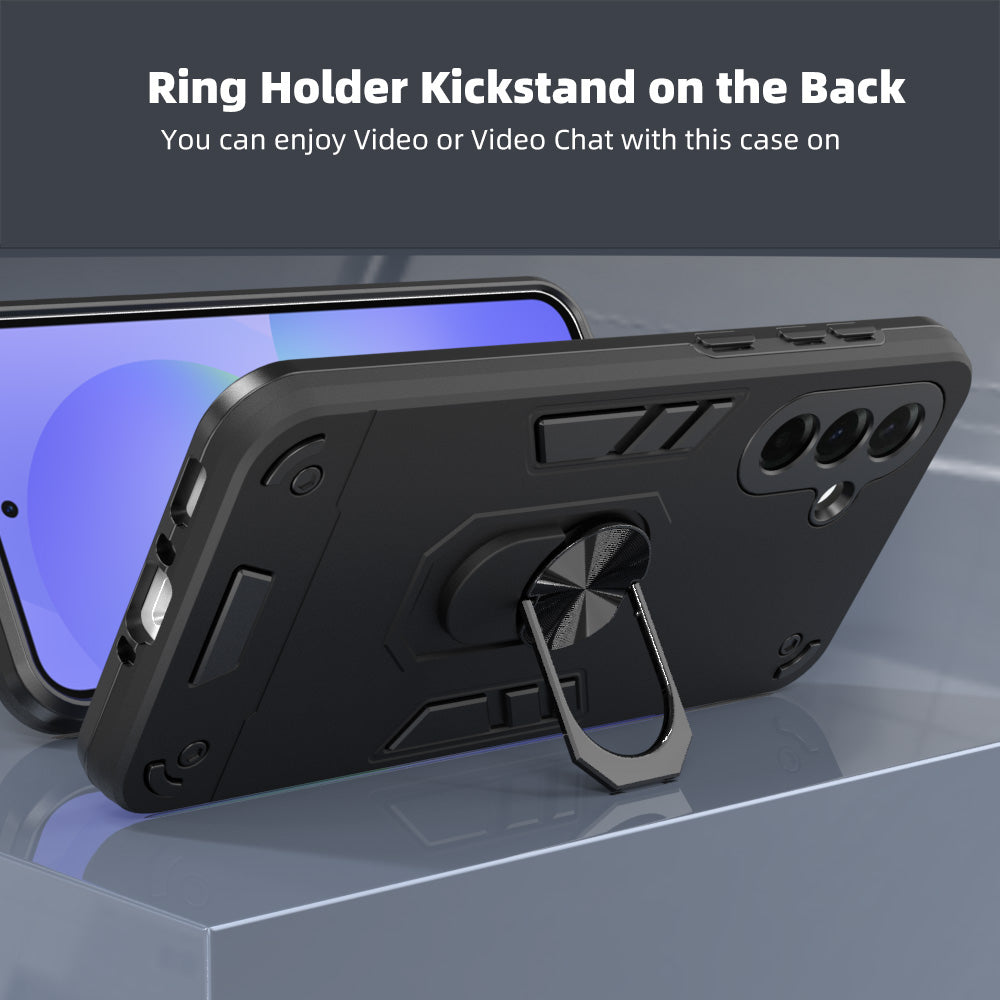 Hybrid Rugged Armor Kickstand Case for Samsung Galaxy A36 5G