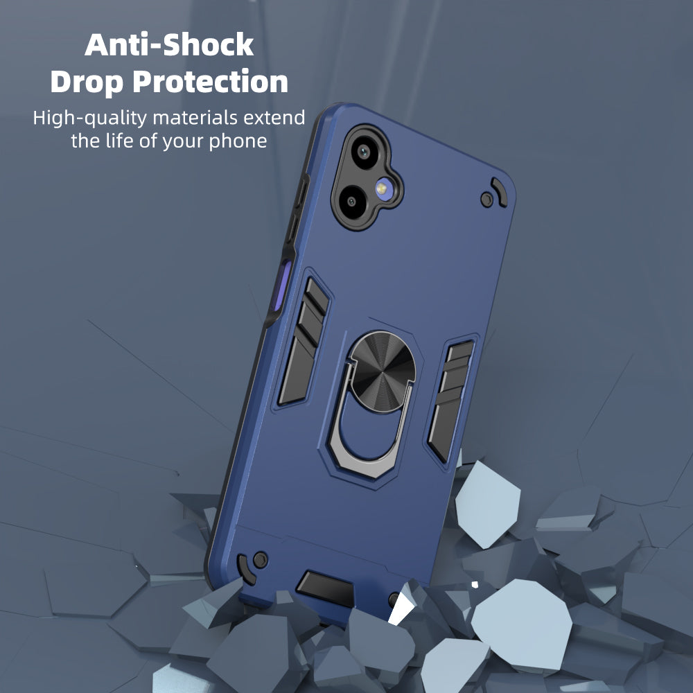 Hybrid Rugged Armor Kickstand Case for Samsung Galaxy F06 5G / M06 5G