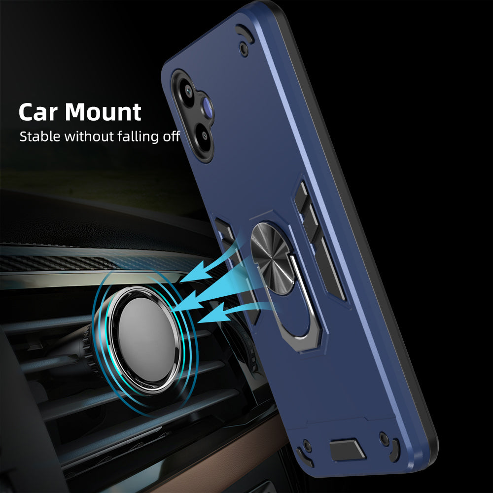 Hybrid Rugged Armor Kickstand Case for Samsung Galaxy F06 5G / M06 5G