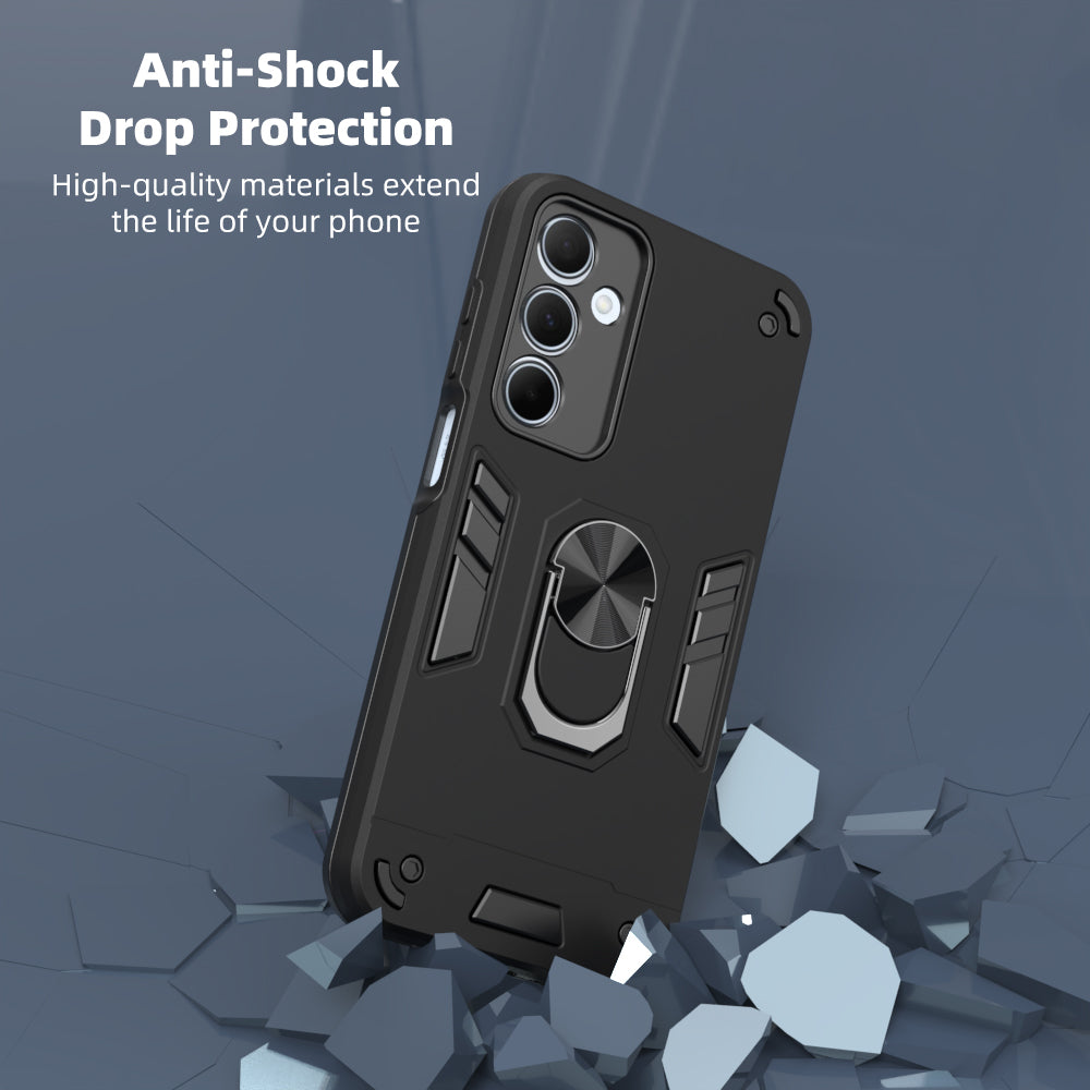 Hybrid Rugged Armor Kickstand Case for Samsung Galaxy M35 5G