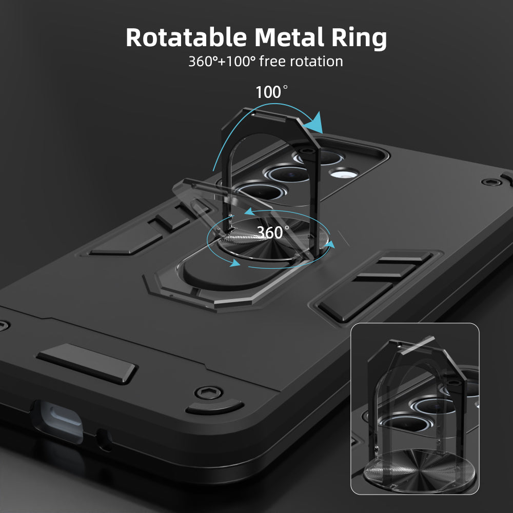 Hybrid Rugged Armor Kickstand Case for Samsung Galaxy M35 5G