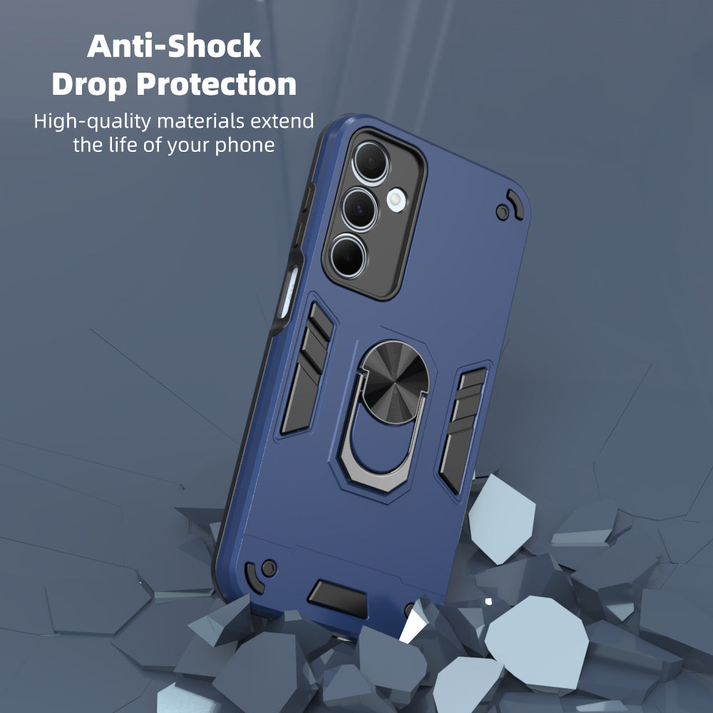 Hybrid Rugged Armor Kickstand Case for Samsung Galaxy M35 5G