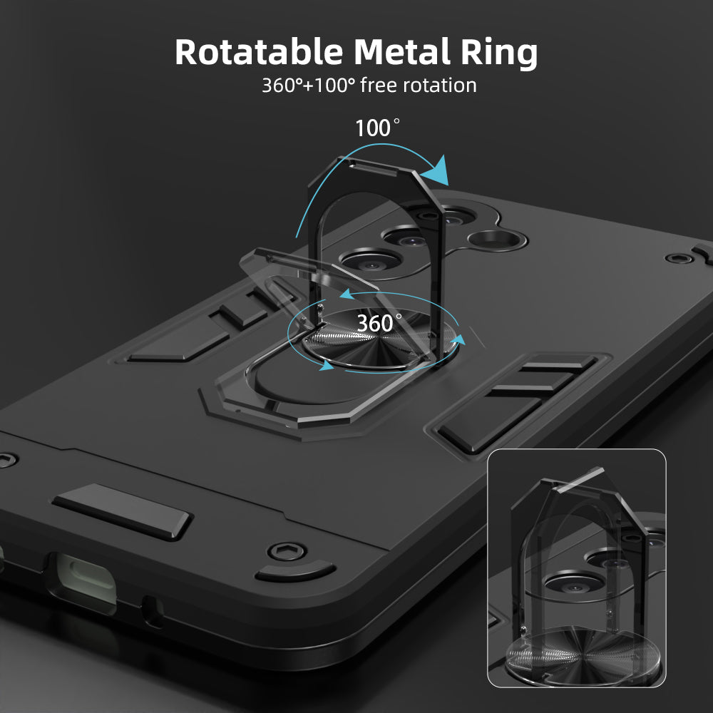 Hybrid Rugged Armor Kickstand Case for Samsung Galaxy M56 5G / F56 5G