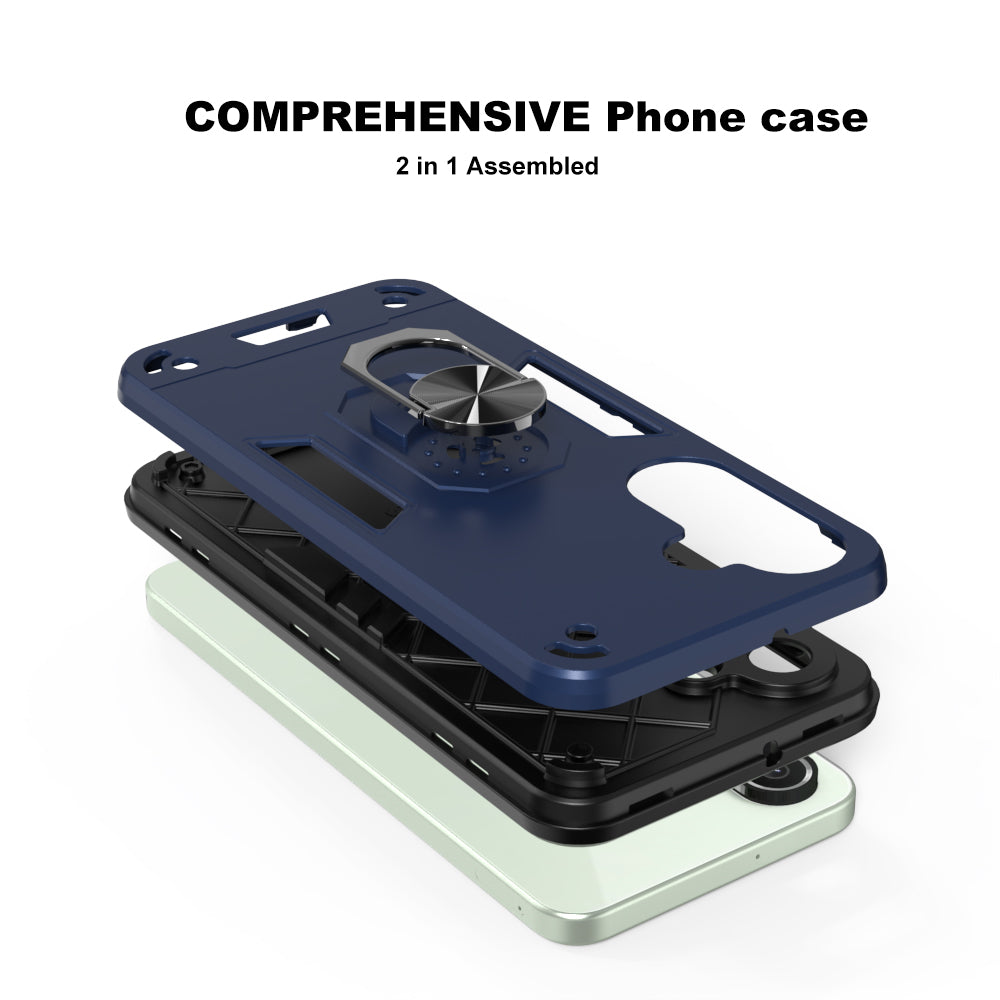 Hybrid Rugged Armor Kickstand Case for Samsung Galaxy M56 5G / F56 5G