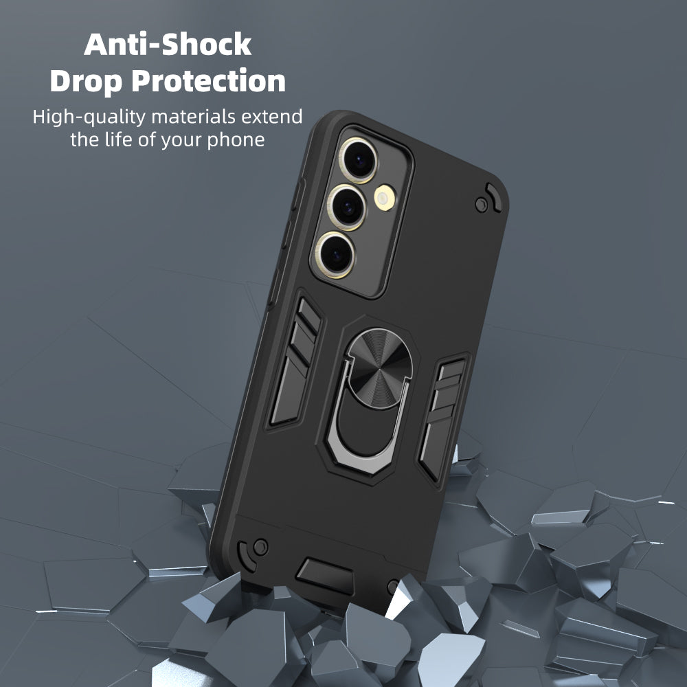 Hybrid Rugged Armor Kickstand Case for Samsung Galaxy S24 FE 5G
