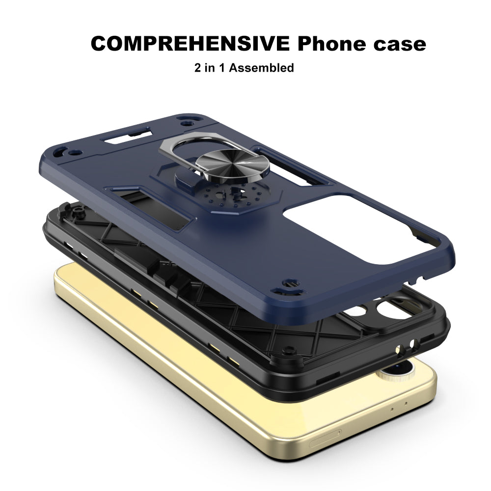 Hybrid Rugged Armor Kickstand Case for Samsung Galaxy S24 FE 5G