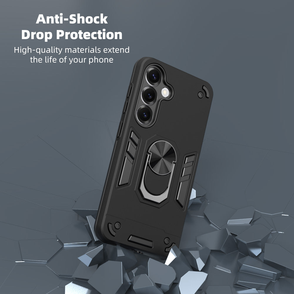 Hybrid Rugged Armor Kickstand Case for Samsung Galaxy S25 5G