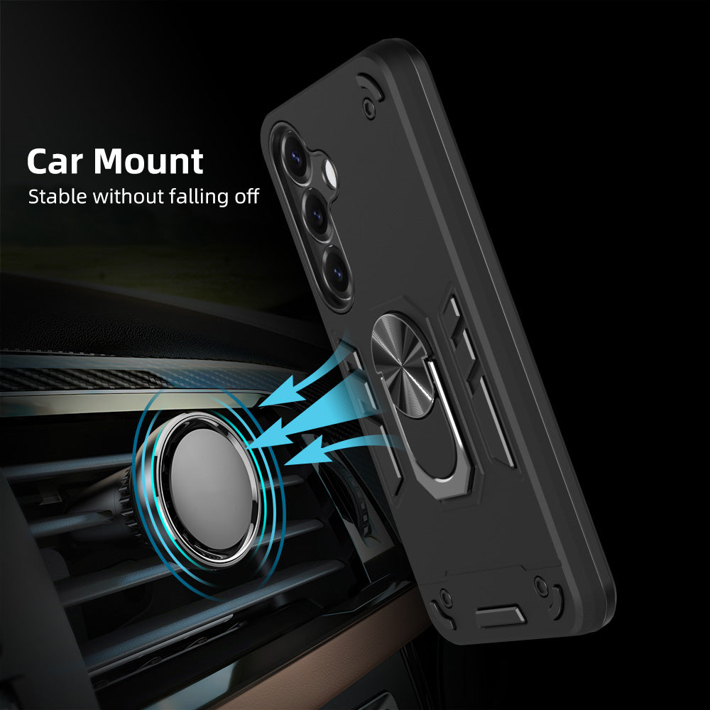 Hybrid Rugged Armor Kickstand Case for Samsung Galaxy S25 5G