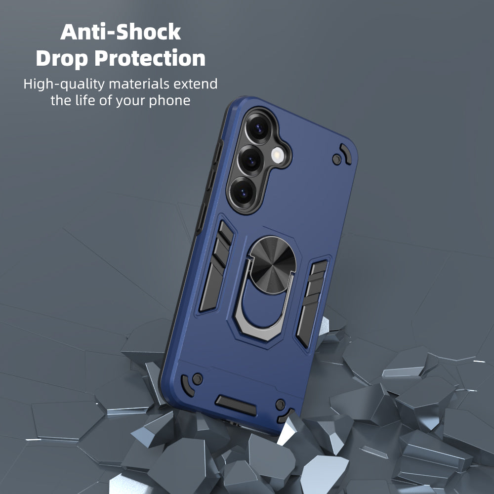 Hybrid Rugged Armor Kickstand Case for Samsung Galaxy S25 5G