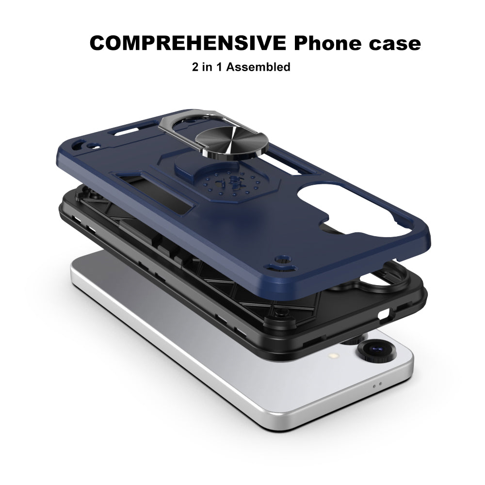 Hybrid Rugged Armor Kickstand Case for Samsung Galaxy S25 5G