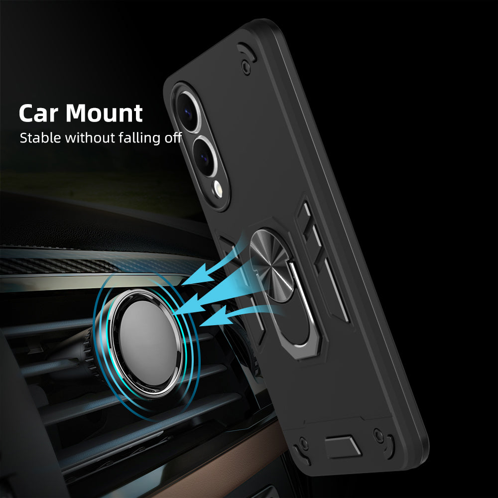 Hybrid Rugged Armor Kickstand Case for Samsung Galaxy S25 Edge 5G