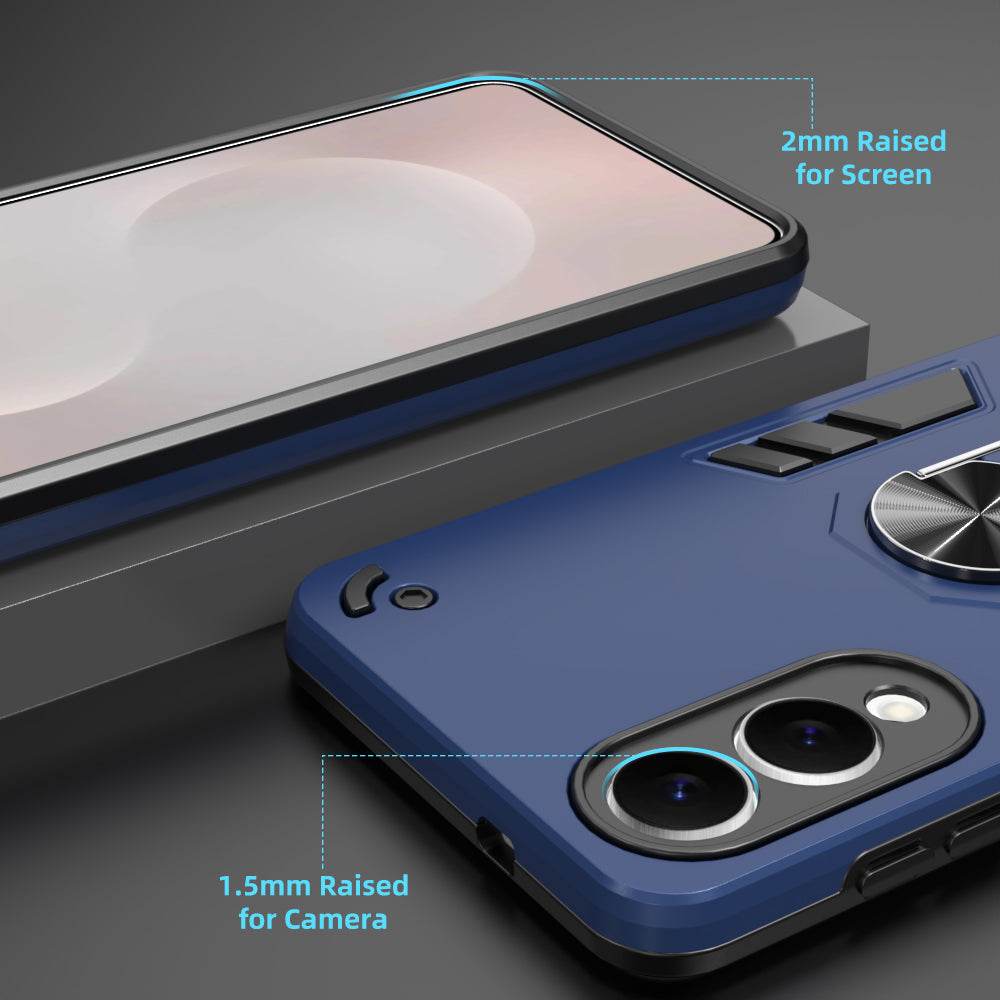 Hybrid Rugged Armor Kickstand Case for Samsung Galaxy S25 Edge 5G
