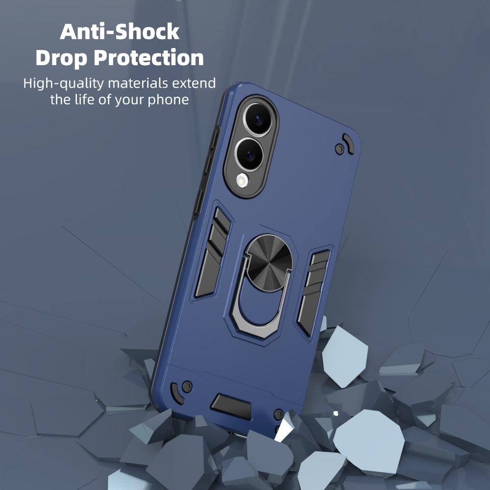 Hybrid Rugged Armor Kickstand Case for Samsung Galaxy S25 Edge 5G