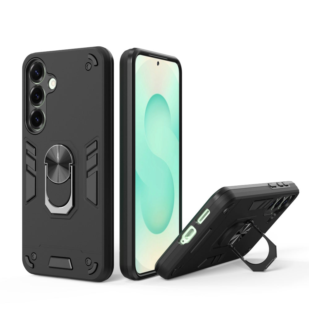 Hybrid Rugged Armor Kickstand Case for Samsung Galaxy S25 Plus 5G