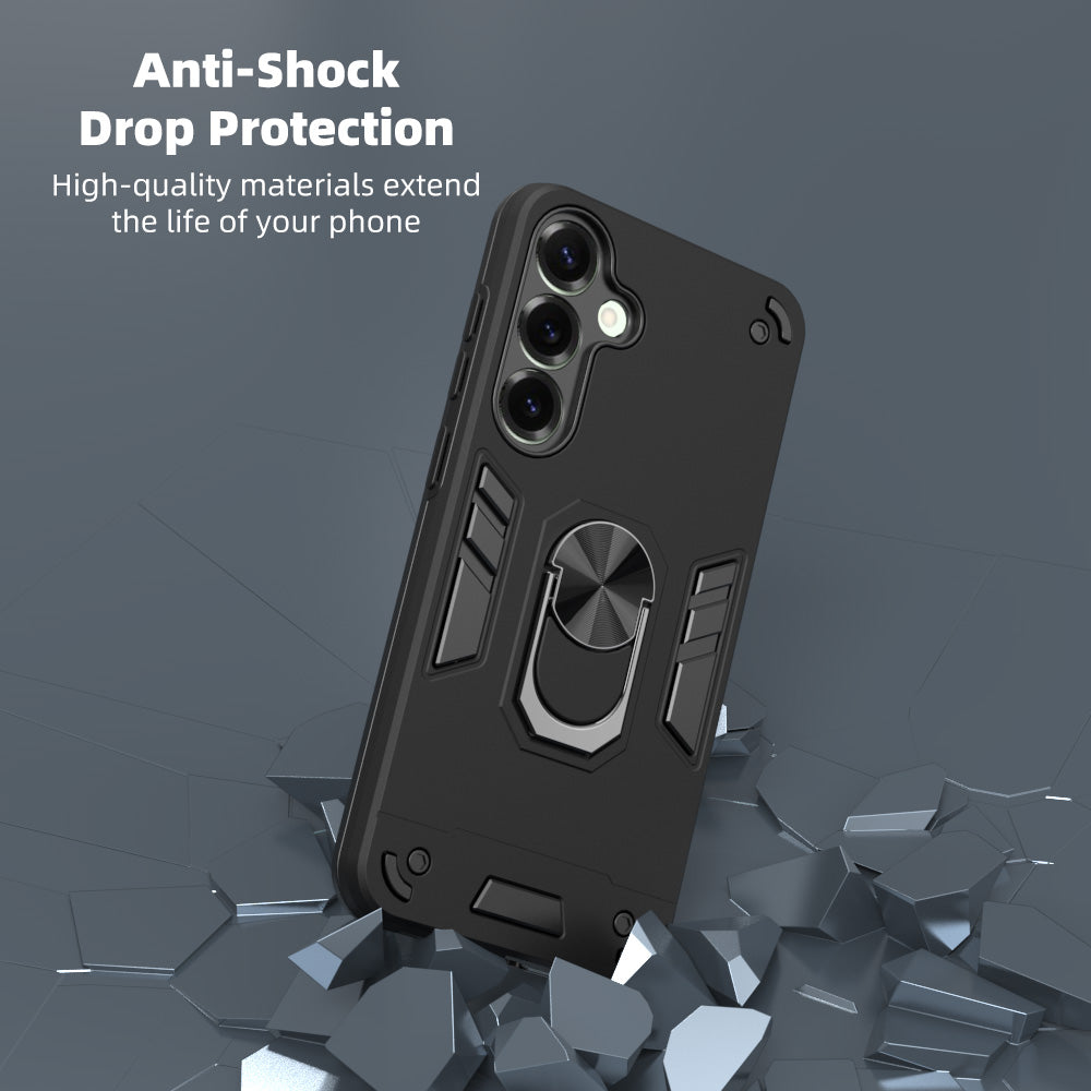 Hybrid Rugged Armor Kickstand Case for Samsung Galaxy S25 Plus 5G