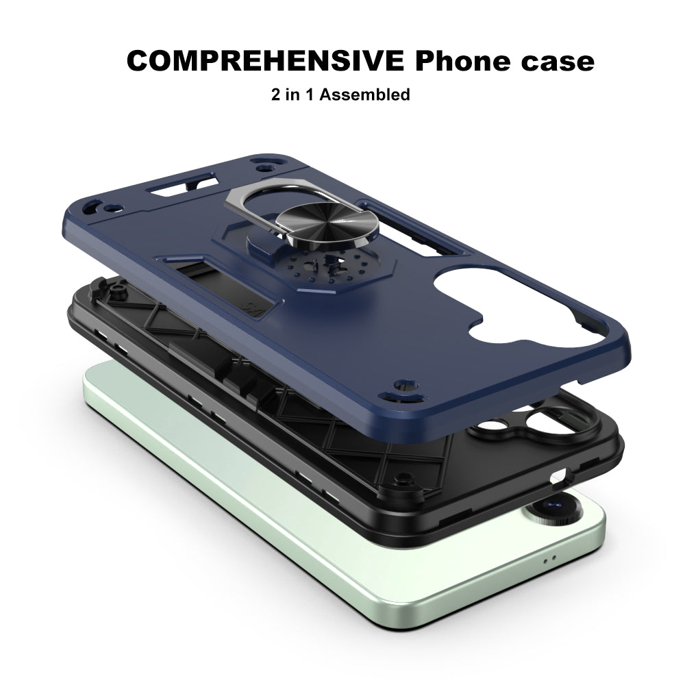 Hybrid Rugged Armor Kickstand Case for Samsung Galaxy S25 Plus 5G