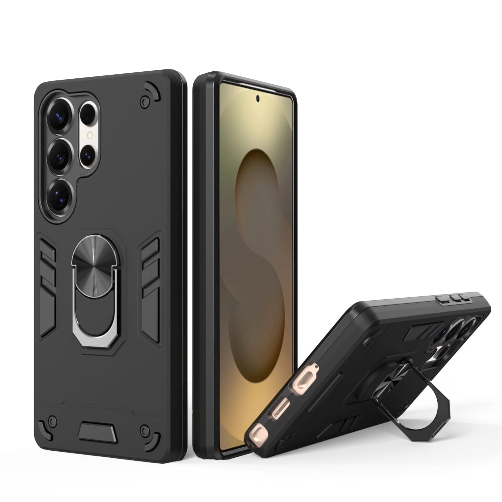 Hybrid Rugged Armor Kickstand Case for Samsung Galaxy S25 Ultra 5G