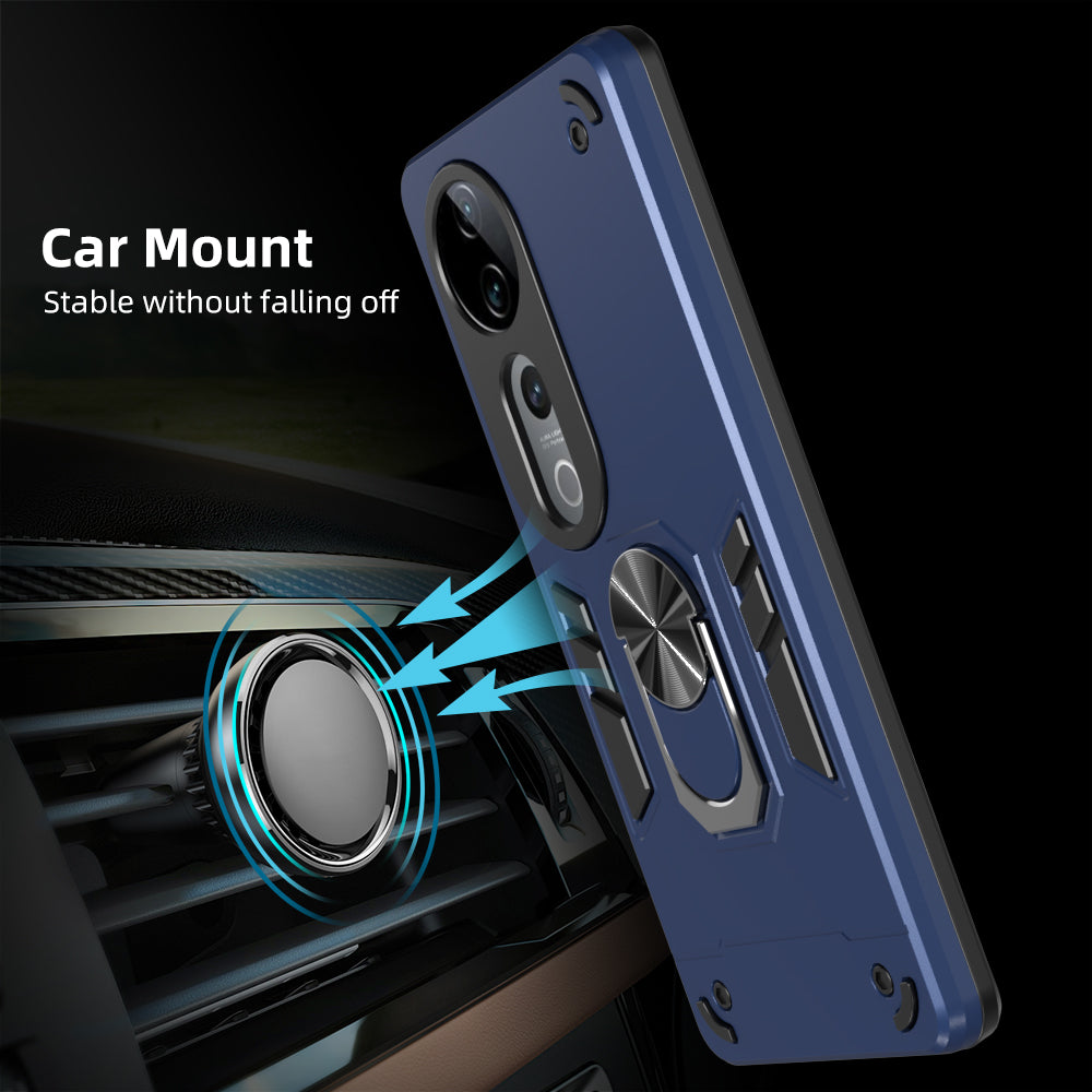 Hybrid Rugged Armor Kickstand Case for Vivo V40 5G / V40 Pro 5G