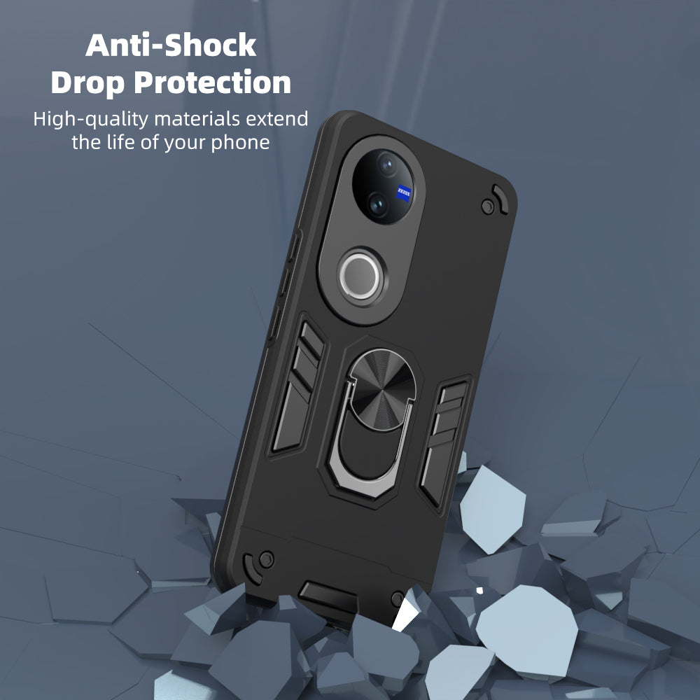 Hybrid Rugged Armor Kickstand Case for Vivo V50 5G / V50e 5G