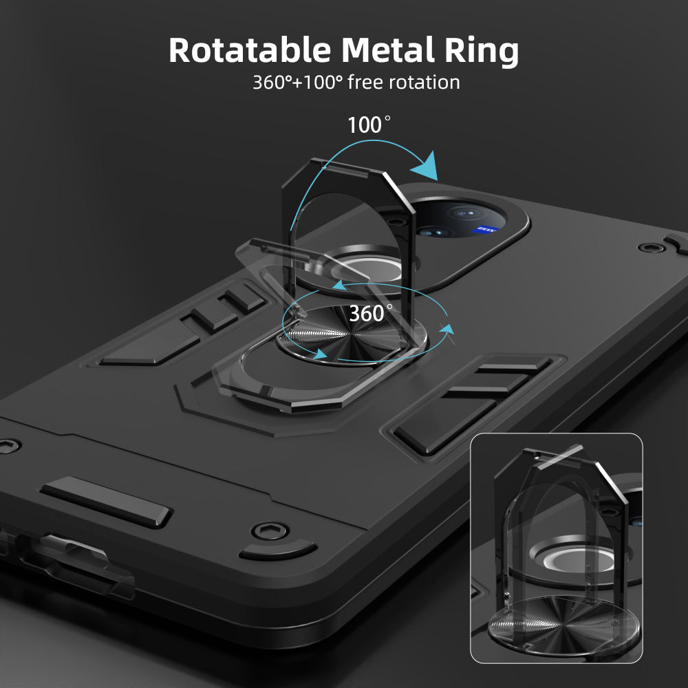 Hybrid Rugged Armor Kickstand Case for Vivo V50 5G / V50e 5G