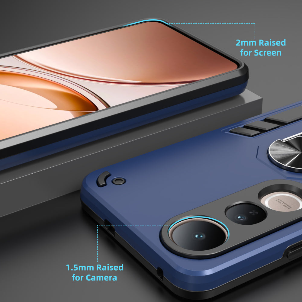 Hybrid Rugged Armor Kickstand Case for Vivo V50 Lite 5G / V50 Lite 4G