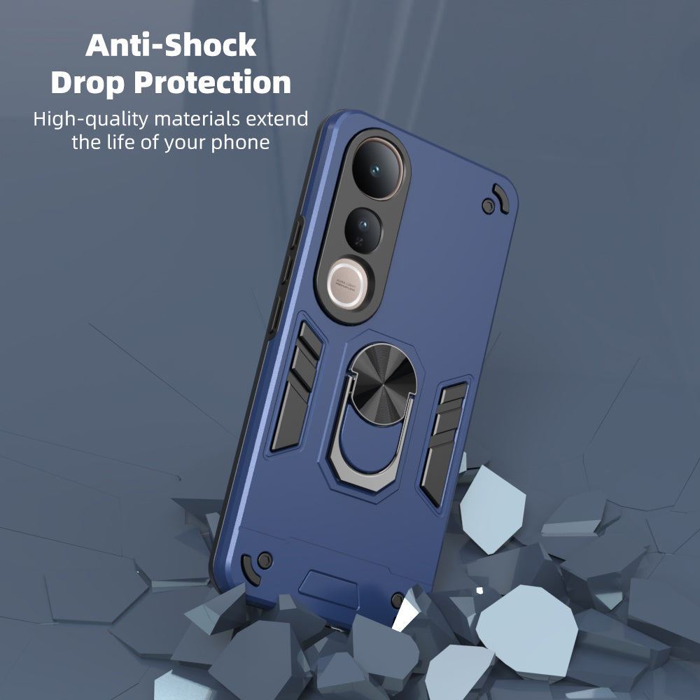 Hybrid Rugged Armor Kickstand Case for Vivo V50 Lite 5G / V50 Lite 4G