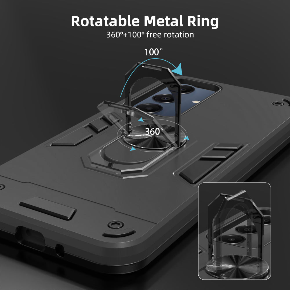 Hybrid Rugged Armor Kickstand Case for Samsung Galaxy M36 5G