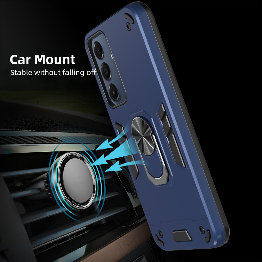 Hybrid Rugged Armor Kickstand Case for Samsung Galaxy M36 5G