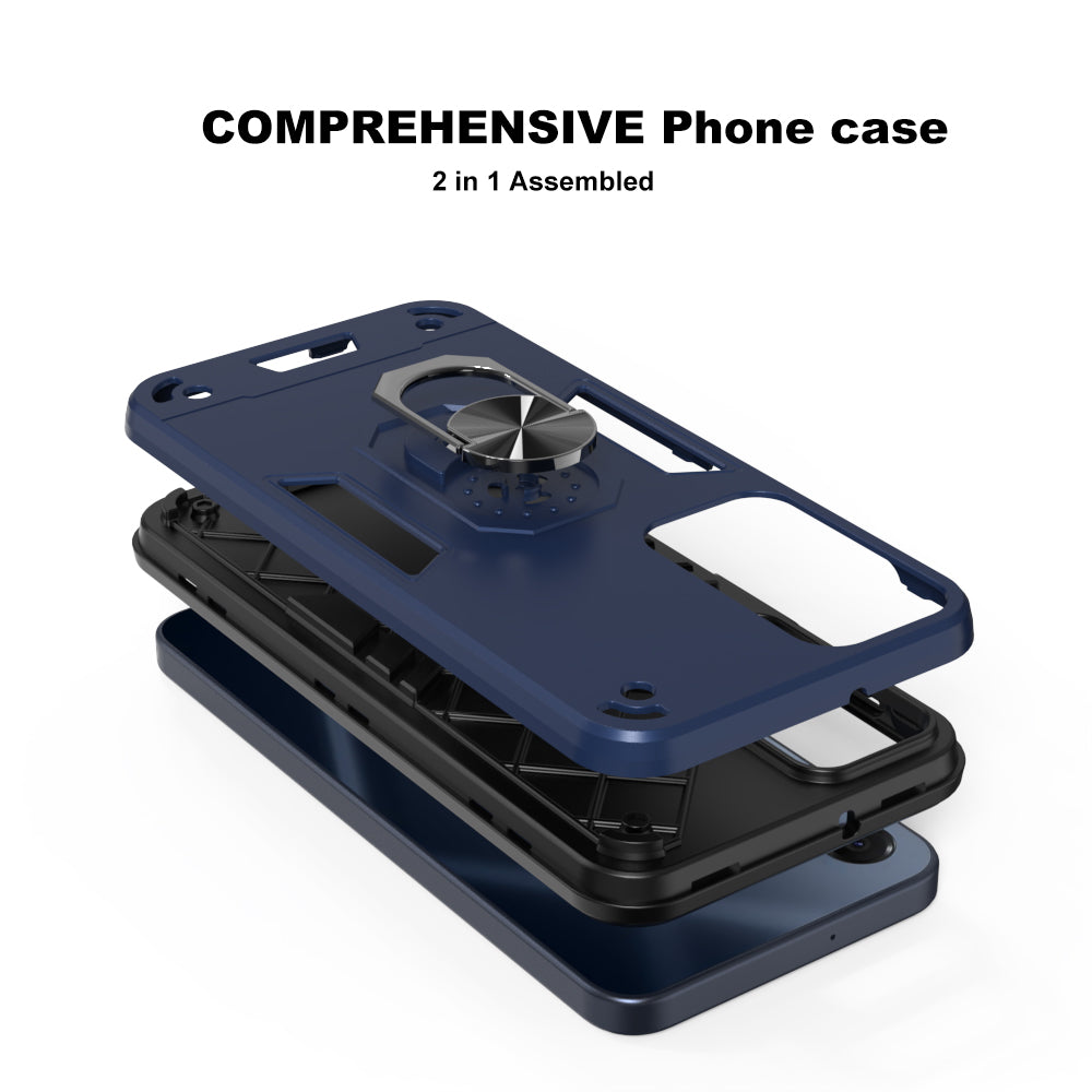 Hybrid Rugged Armor Kickstand Case for Samsung Galaxy M36 5G