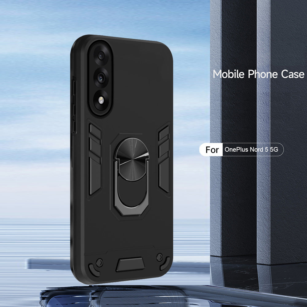 Hybrid Rugged Armor Kickstand Case for OnePlus Nord 5 5G