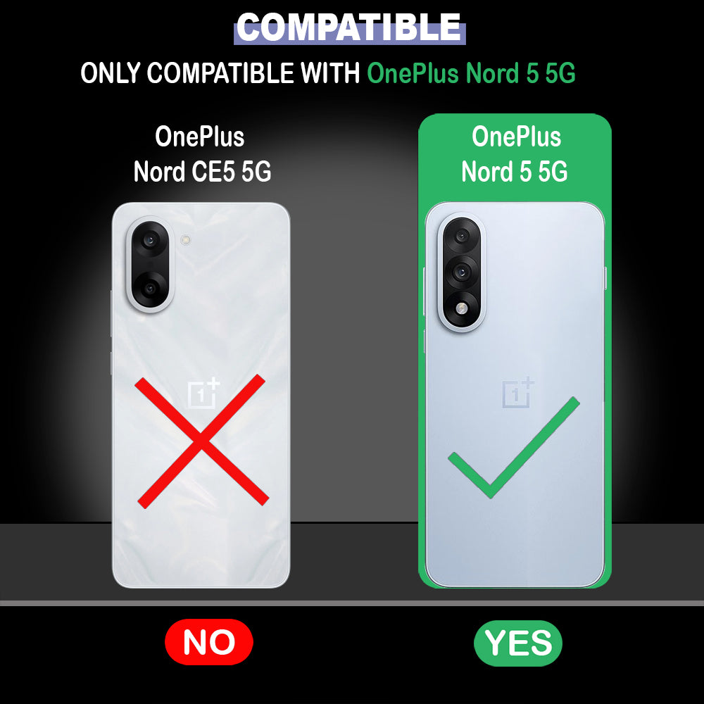 Hybrid Rugged Armor Kickstand Case for OnePlus Nord 5 5G