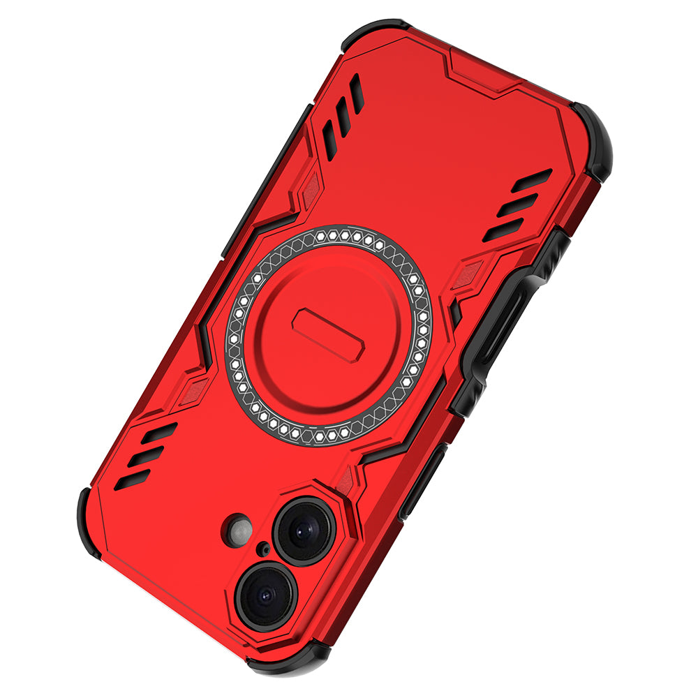Hybrid Military Grade Shockproof Protection PC-TPU MagSafe Cover for Apple iPhone 16