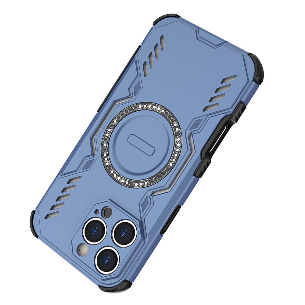 Hybrid Shockproof Protection PC-TPU MagSafe Cover for Apple iPhone 16 Pro Max