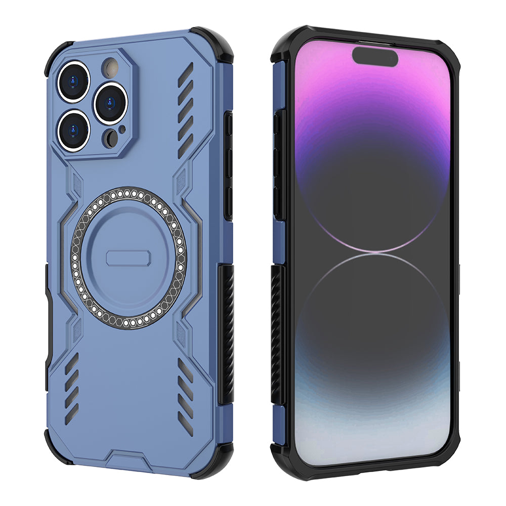 Hybrid Shockproof Protection PC-TPU MagSafe Cover for Apple iPhone 16 Pro Max