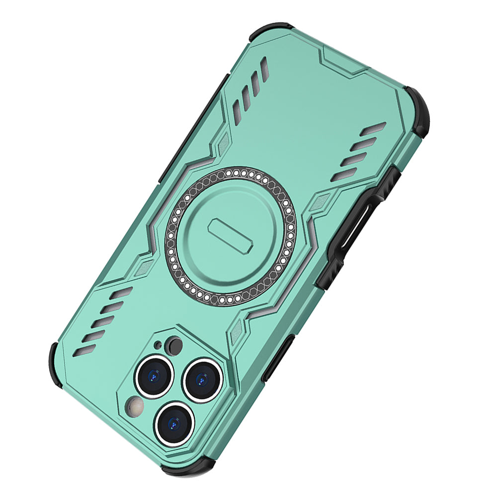 Hybrid Shockproof Protection PC-TPU MagSafe Cover for Apple iPhone 16 Pro Max