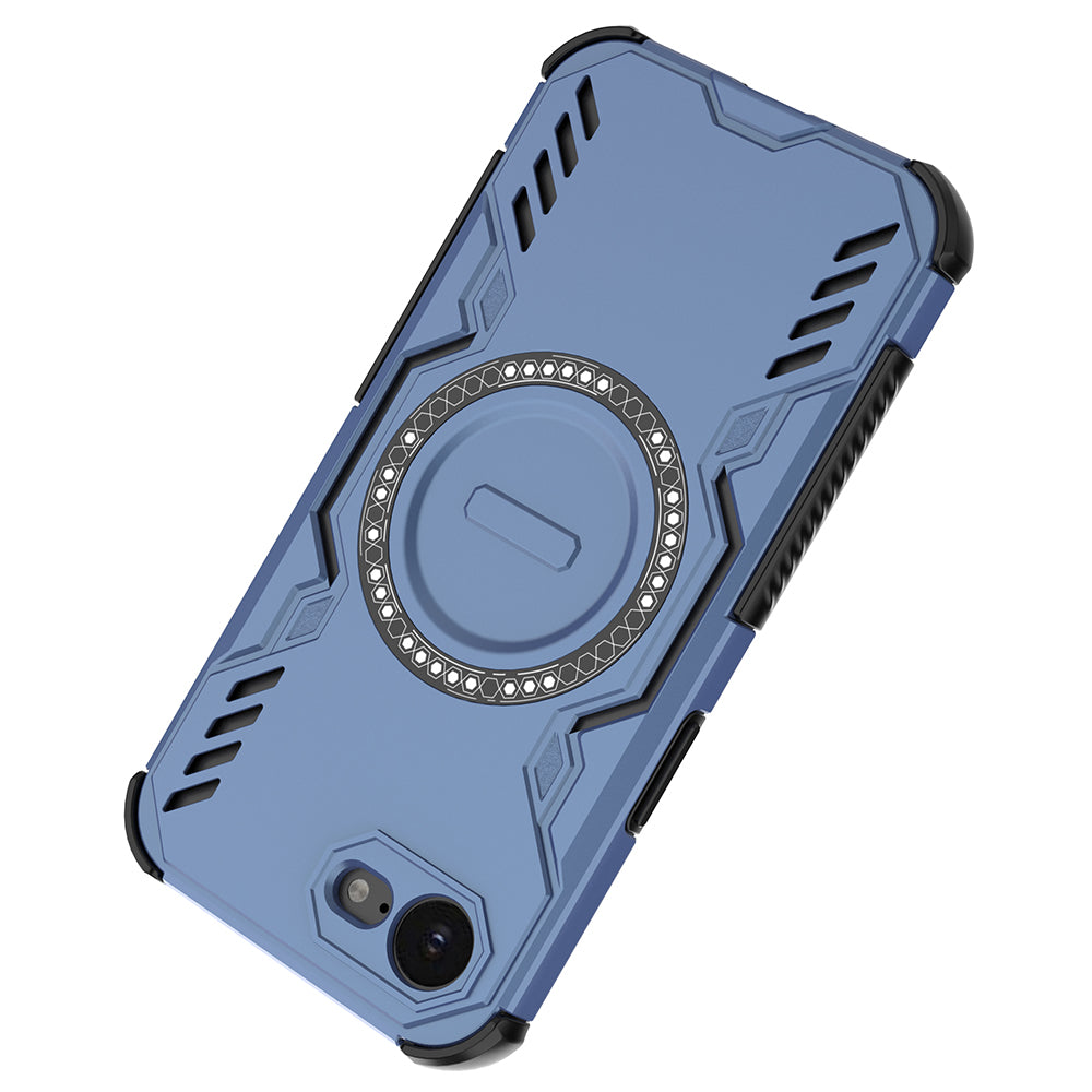 Hybrid Military Grade Shockproof Protection PC-TPU MagSafe Cover for Apple iPhone 16e