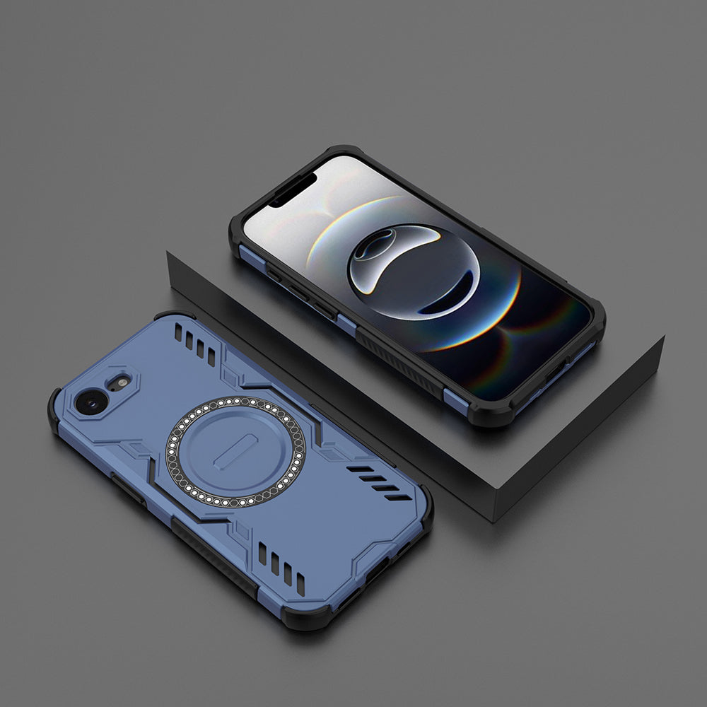 Hybrid Military Grade Shockproof Protection PC-TPU MagSafe Cover for Apple iPhone 16e