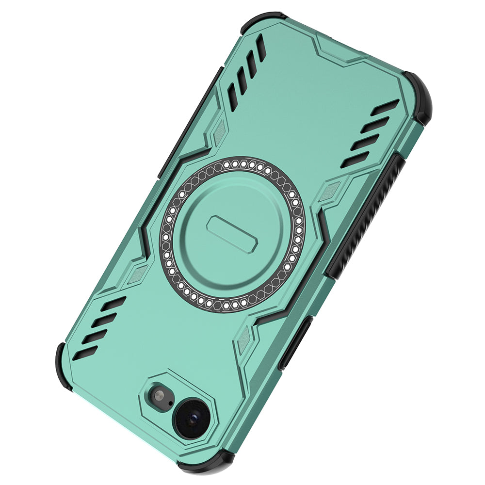 Hybrid Military Grade Shockproof Protection PC-TPU MagSafe Cover for Apple iPhone 16e