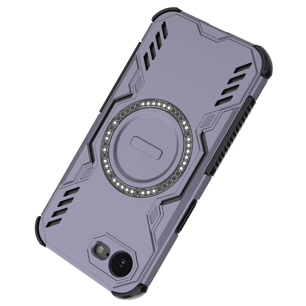 Hybrid Military Grade Shockproof Protection PC-TPU MagSafe Cover for Apple iPhone 16e