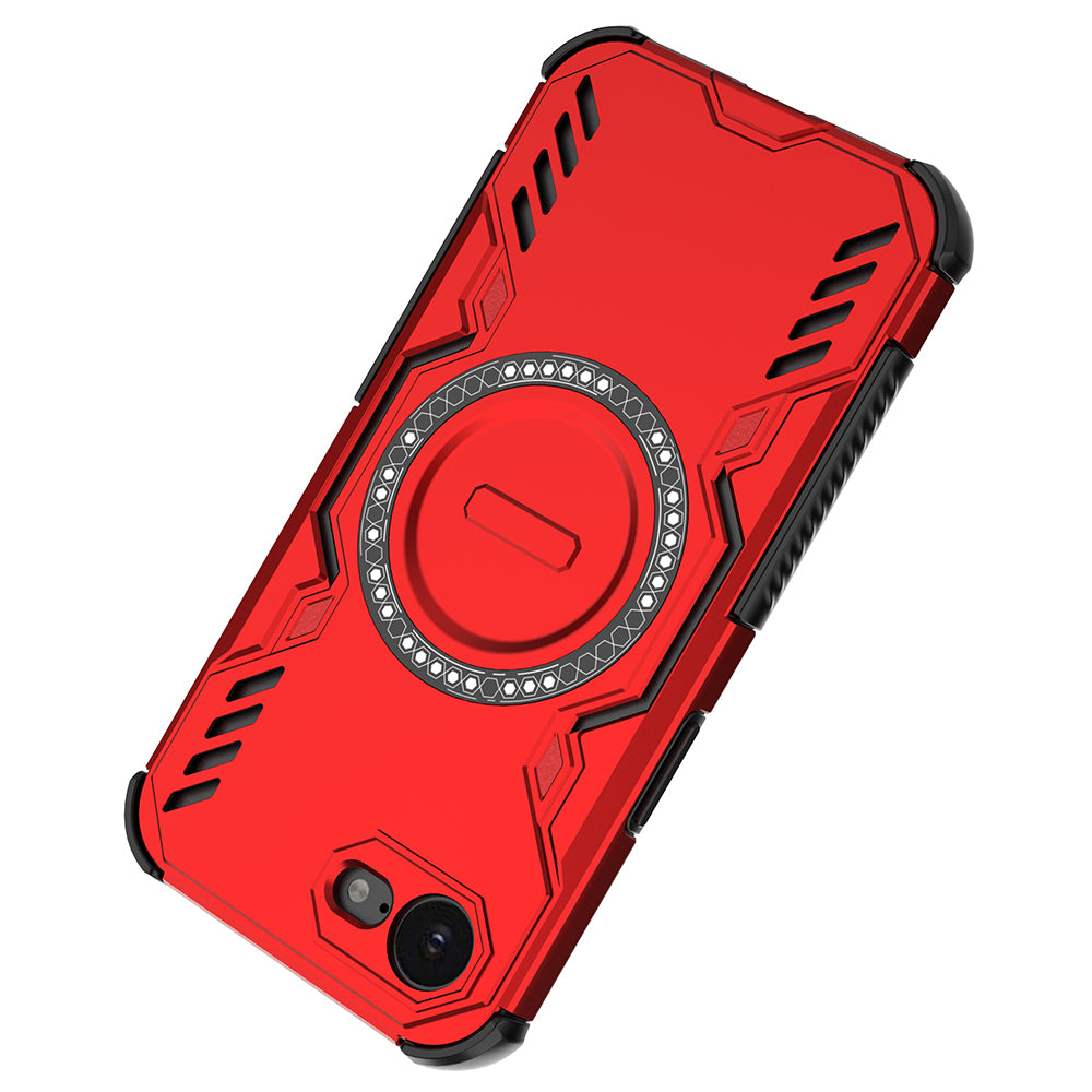 Hybrid Military Grade Shockproof Protection PC-TPU MagSafe Cover for Apple iPhone 16e