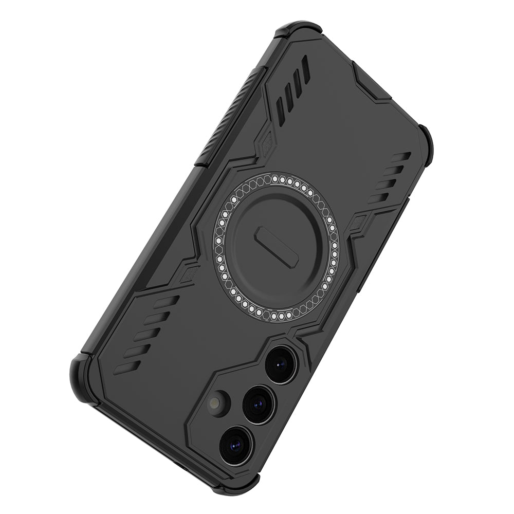 Hybrid Military Grade Shockproof Protection PC-TPU MagSafe Cover for Samsung Galaxy S25 Plus 5G