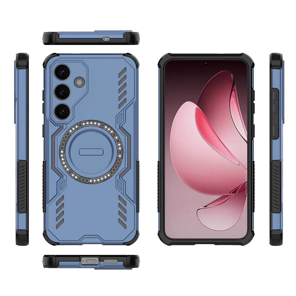 Hybrid Military Grade Shockproof Protection PC-TPU MagSafe Cover for Samsung Galaxy S25 Plus 5G