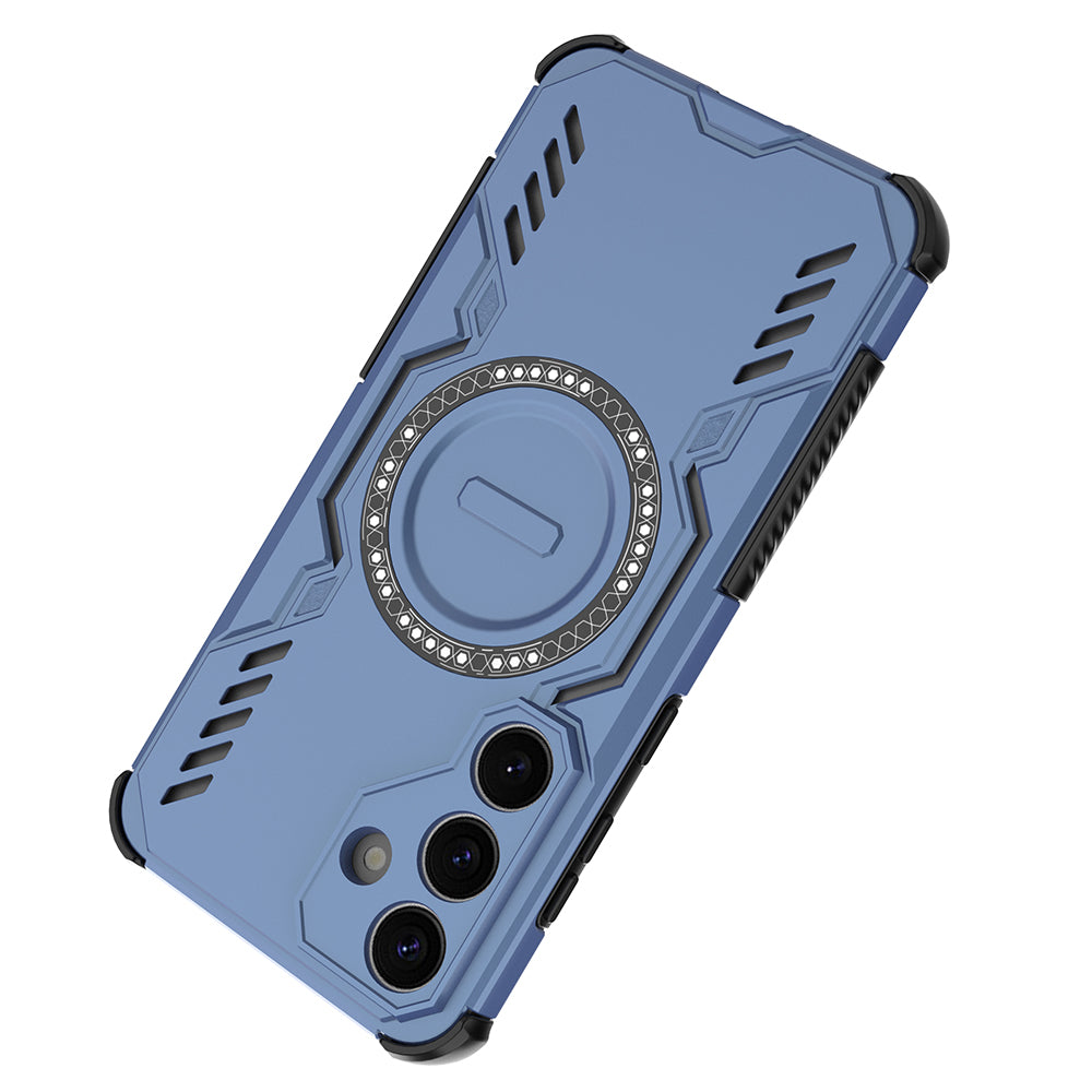 Hybrid Military Grade Shockproof Protection PC-TPU MagSafe Cover for Samsung Galaxy S25 Plus 5G