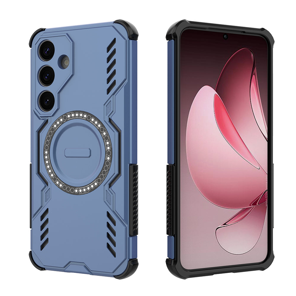 Hybrid Military Grade Shockproof Protection PC-TPU MagSafe Cover for Samsung Galaxy S25 Plus 5G