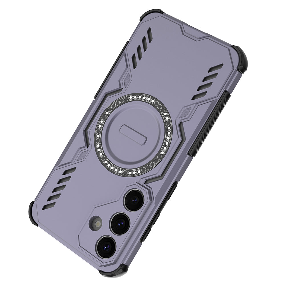 Hybrid Military Grade Shockproof Protection PC-TPU MagSafe Cover for Samsung Galaxy S25 Plus 5G
