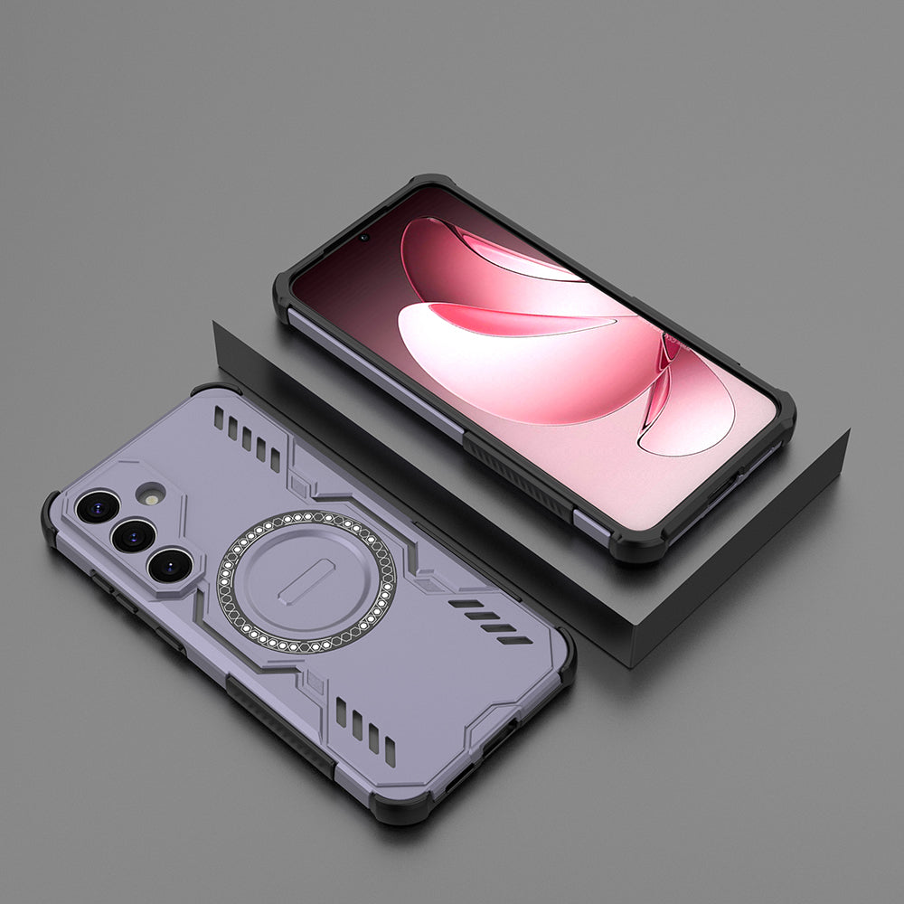 Hybrid Military Grade Shockproof Protection PC-TPU MagSafe Cover for Samsung Galaxy S25 Plus 5G